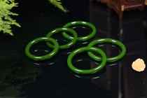 Natural Xinjiang and Tian Yubai Goat Fat Russian Green Beyub Jade Bracelet Pendant Live Special Selfique INVALID