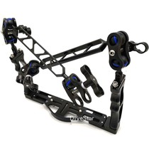 Aluminum alloy diving photography butterfly clip lamp arm bracket Underwater fill light cylinder double grip drag plate bracket
