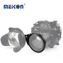 Diving camera case M67 underwater fish eye micro mirror carrying adapter ring connector with MEIKON waterproof