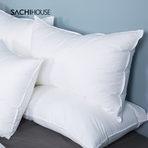 Straight cotton imitation down pillow pillow core a pair of adult super soft five-star hotel pillow neck pillow single