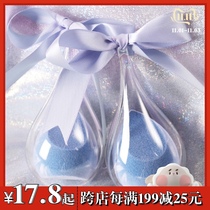 NQG velvet beauty eggs flocking do not eat powder puff storage outlet bubble storage bb (new fourth generation)