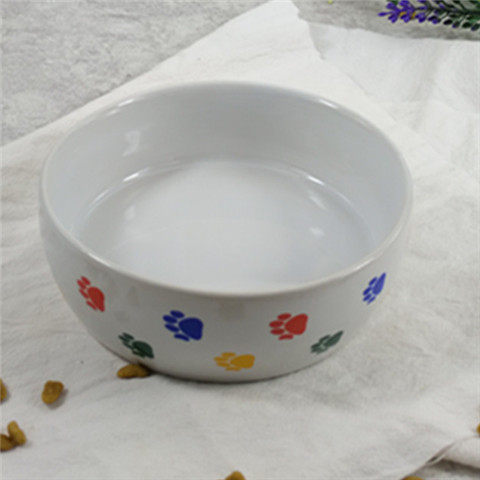 陶瓷~~~狗碗狗盆猫碗猫盆可爱~~~水碗粮碗食盆宠物狗~~~猫日用品