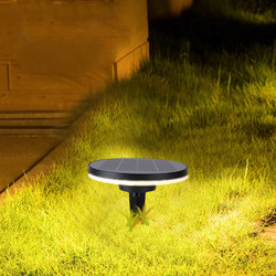 Solar outdoor waterproof household lawn lamp villa garden community garden courtyard lamp modern simple lawn lamp