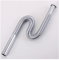 Face Basin Full Copper Wall Platoon Drain Pipes Lengthened Deodorant Corrugated Table Basin Drain S Syphon Sewer Fittings Hose