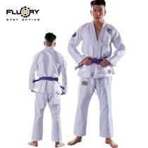 FLUORY fire base new Brazilian jiu-jitsu suit BJJ GI adult children men and women professional judo suit customization