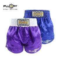 FLUORY fire base casual fight shorts for men and women children simple Muay Thai Sanda competition training suit boxing pants