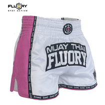 FLUORY fire base rose Muay Thai shorts Sanda fighting fighting training competition children adult boxing pants 2019 new