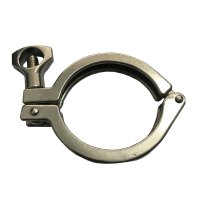 The damper connecting clamps