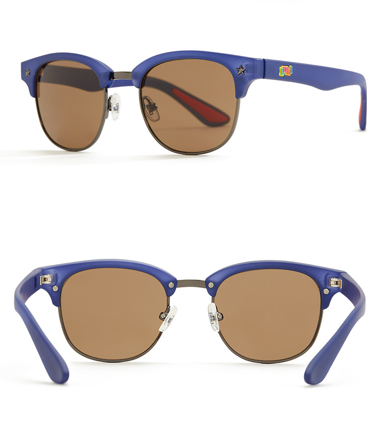 美国进口luki7-10岁儿童男女童防紫外线防晒蔡司太阳镜酷舒适墨镜_5折