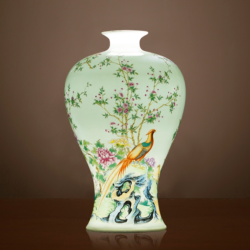 Jingdezhen ceramics, vases, flower arranging place of the sitting room of Chinese style household wine rich ancient frame porch decoration decoration