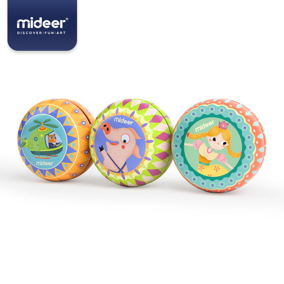 mideer Mi deer children's yo-yo girl boy gift kindergarten colorful cool tin yo-yo toy mideer Mi deer children's yo-yo girl boy gift kindergarten colorful cool tin yo-yo toy