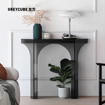 The Fancy Light Extravaganza of the Genguan Cabinet Modern Minimalist Entrance to the family The Wall Narrow Decorative Shelf Creative Genguan Table