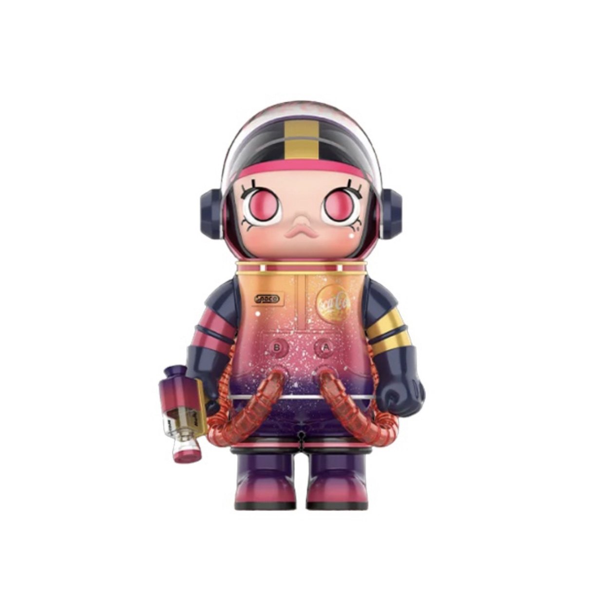 popmart泡泡玛特 mega珍藏系列1000% 400% space molly可口可乐