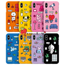 Korea BT21 for Apple XR silicone phone case iPhoneXS protective cover MAX soft case 8p