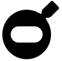 zhong jing ke yi elliptical ring 2X1 stemmed slit copper mesh (without the carbon film) transmission electron microscope slides