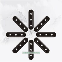 Wind rope adjustment buckle Wind rope buckle three-hole rope buckle Tent rope buckle Wind rope adjustment piece Plastic rope buckle