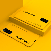 Huawei Honor v30 Mobile Shell Honor v30Pro Protection Set Honor v20 All-Ball Anti-Fall Personality Creative Men and Women Ultra Frost Hard Shell Shake the same style in the Red Por New Por