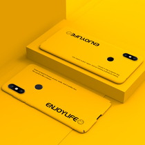 Xiaomi mix3 mobile phone shell slip cover lifting millet mix2s protective sleeve all pack millet mix2 ultra thin hard case scrub personality red palace version of the couple tide