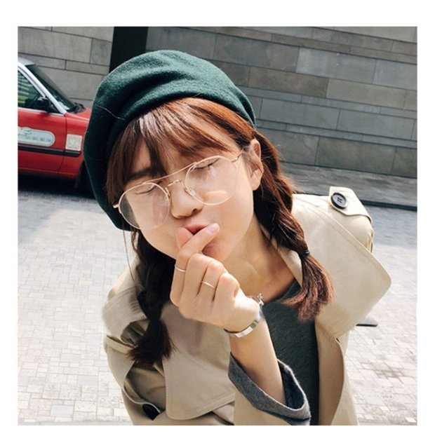 近视眼镜框女韩版潮复古圆脸超轻大框半框金属金丝眼睛框近视眼镜_7折