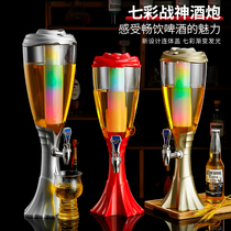 3L Wine Cannon Commercial Sizzling Light Zale Beer Gun Creative Beer Machine Wine Tad Bar Ktv Zal Beer Barrel Beverage Barrel