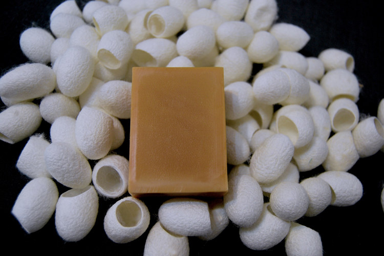 天然蚕丝冷制洗脸洁面清洁手工皂-大院制皂