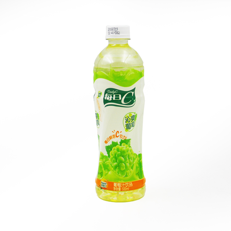 康师傅饮料每日c水晶葡萄沁爽葡萄汁500ml*15瓶/整箱批 实价包邮