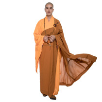 Van Lin Monk clothing Monk clothing Male imported table yarn Five clothes Seven clothes Nine clothes Vestments Ancestral clothes Buddha clothes Cassock Monk robe Monk clothes