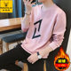 NXL sweater men's autumn 2020 new loose clothes plus velvet thickening trend autumn jacket long-sleeved t-shirt NXL sweater men's autumn 2020 new loose clothes plus velvet thickening trend autumn jacket long-sleeved t-shirt