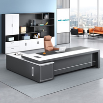 Office Furniture Boss Table Presidents Table Minimalist Modern Fashion Grand Bandae Manager Room Table Desk Chair Combinations