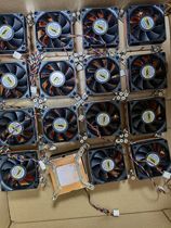 E5 2011 pin square rectangular CPU server radiator pure copper radiators passive