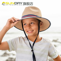 Sunday afternoons Grasshopper boy jazz sun hat fashion sun hat big edge