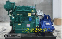 Ship machine 65 horsepower 48kw kilowatts Weifang Weichai matching gear box with four-cylinder ZH4102C marine diesel engine