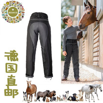 German direct mail boys keep warm autumn and winter breeches equestrian equipment horse riding 3 4 large area full glue anti-wear anti-skid