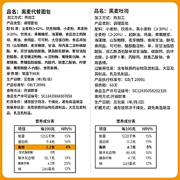 首单+签到~全麦面包吐司整箱11包（约1斤）[1元优惠券]-寻折猪