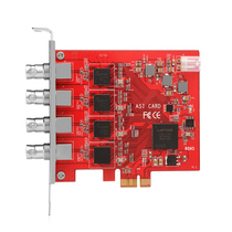 TBS690A 4 channel frequency input ASI acquisition card PCIe interface iptv