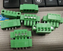 Plug-in-type wiring terminal 2EDGVM-3 81MM-4P 2P3P 2P3P plate straight pin socket with fixed screw hole