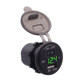 2.4A car cigarette lighter modified USB car charger retrofit charging port motorcycle car usb modified accessories 12V 2.4A car cigarette lighter modified USB car charger retrofit charging port motorcycle car usb modified accessories 12V