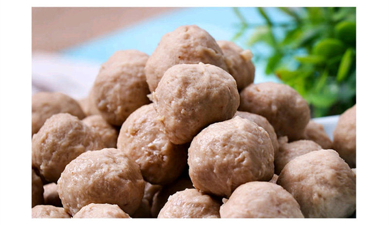 海霸王经典贡丸25kg台湾火锅丸子猪肉丸关东煮麻辣烫豆捞食材