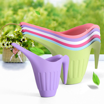 Garden watering kettle New PP plastic shower household colored long mouth pot flower pot watering artifacts
