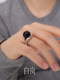 Bailan Black Agate Ring for Women Light Luxury Niche Design Sense 925 Silver New Fashion Hot Model QL3182-BK Bailan Black Agate Ring for Women Light Luxury Niche Design Sense 925 Silver New Fashion Hot Model QL3182-BK