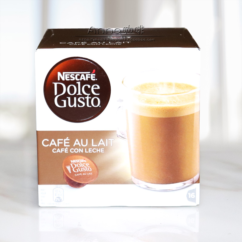 雀巢多趣酷思nescafe dolce gusto cafe au lait法式欧蕾咖啡胶囊
