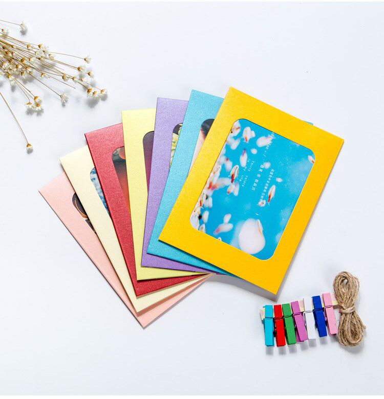 套装 儿童房可爱 七寸相框挂墙七寸组合照片墙相框简约创意个性_相框/