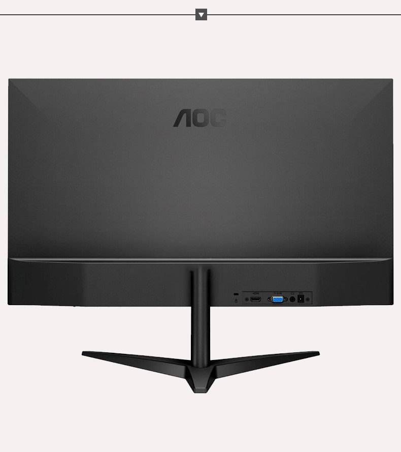 aoc27b1h27英寸ips无边框hdmivga音频接口