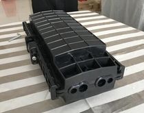 2*2 of 3*3 4*4 optical cable splice box HT-008 72 core ABS MATERIAL 410mm * 200mm * 120mm jie xu bao