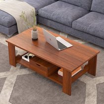 Length 80 100 120 Width 40 50 60 height 42cm Imitation simple coffee table Solid wood modern living room sofa side table