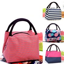 Bag womens bag small bag new storage insulation daily lunch box Primary school student household bag fabric bag