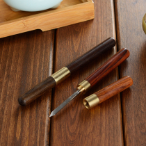 Boutique Stainless Steel Pu-erh Tea Knife Tea Needle Tea Cone Sub Open Tea Cut Tea Crowbar Tea Cake Tool Tea Set Accessories Tea Clip