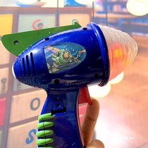 Foreign trade Buzz Lightyear childrens sound and light electronic electric toy gun laser magic mobilization safety gun game