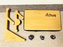 Dice tower board game dice storage accessories surrounding crazy house 2 Lao Chu wood art second bomb