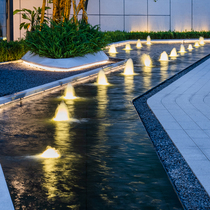 UME Stainless Steel Waterproof LED Underwater LightsPool Pool Pool Lamp Garden Battery Lamp Fish Pool Subwater Light